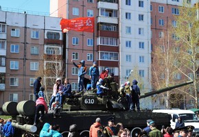 Шарыпово отметил 74-ую годовщину Победы