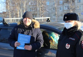 Сотрудники Госавтоинспекции напомнили водителям правила перевозки детей