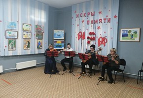 В краеведческом музее прошёл концерт, посвященный 76-ой годовщине Победы в Великой Отечественной войне