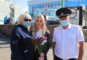 В Шарыпово автоинспекторы совместно с общественниками провели акцию «Союз безопасности»
