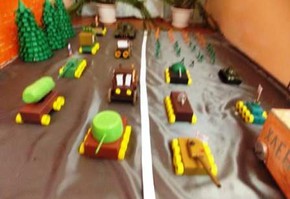 Боевые машины – детскими руками