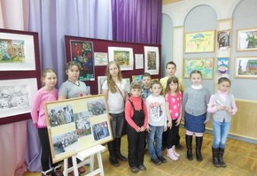 Посетили выставку