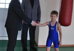 Глава города побывал в спорткомплексе «Надежда»