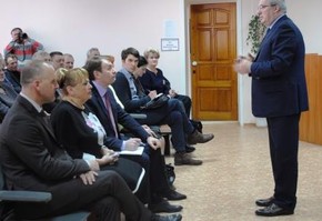 Виктор Толоконский с рабочим визитом посетил города Шарыпово и Назарово