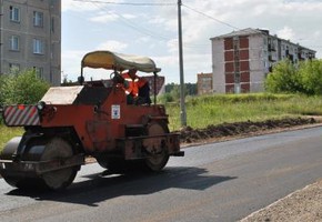 На улице 9 мая новый асфальт