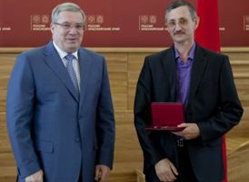 Сотрудник Березовского разреза стал Заслуженным шахтером РФ