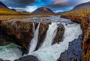 Водопады плато Путорана
