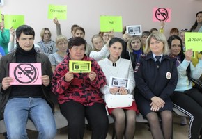 В Шарыпове родительская общественность за трезвость на дорогах