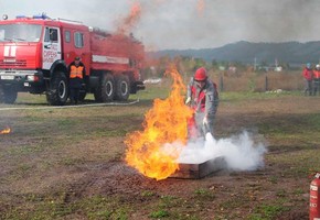 Пожарная  эстафета  энергетиков