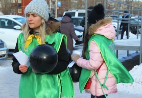 Флешмоб, посвященный Всемирному дню памяти жертв ДТП