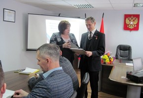 Наградили Василия Михайловича Коваля