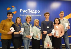 В Красноярскэнергосбыте завершился краевой донорский марафон «Энергия жизни»