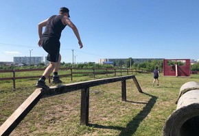 В Северном микрорайоне  благоустроили "Тропу Героев"