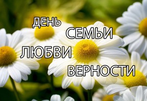 В честь Дня семьи, любви и верности