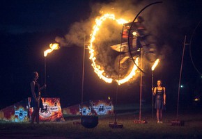 Шоу "Битва с драконом"