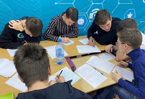 На ступеньке новых знаний