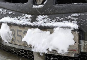 Дорожные полицейские напоминают – автомобильный номер должен быть чистым