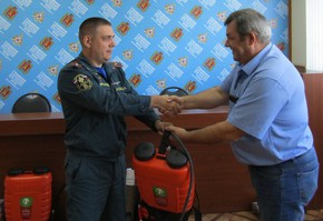 Добровольцам оказана помощь