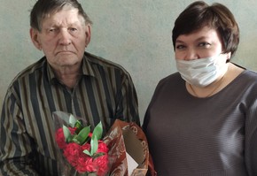 Юбилей у ветерана