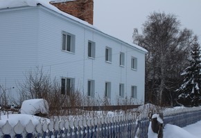 Новый фасад дома в Новобирилюсах