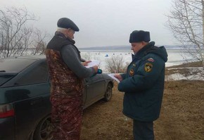 Ежедневное патрулирование рыбаков на Берешенском водохранилище