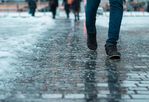 Осторожно: гололедица