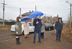 О визите в Шарыпово министра транспорта Красноярского края К.Н.Димитрова