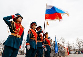 Лучшие юнармейцы Красноярского края, отличники  строевой подготовки приехали в Красноярск