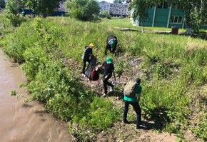 Уборка берегов Темры
