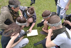 Игра-практикум "Бег с ориентированием на местности"