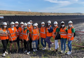 На Березовском разрезе прошла экскурсия для бойцов трудовых отрядов старшеклассников «СУЭК» города Шарыпово