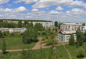 Поздравление руководителей муниципалитета города Шарыпово с 60-летием поселка Дубинино