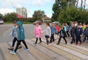 Шарыповским школьникам показали безопасные маршруты к образовательным учреждениям