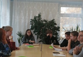 Занятия в «Школе юных корреспондентов»