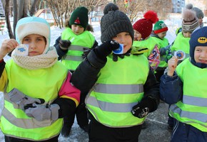 Сотрудники Госавтоинспекции «засветили» юных шарыповцев