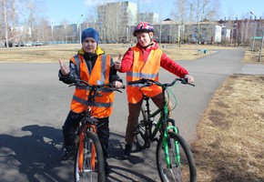 Шарыповские ЮИДовцы призвали велосипедистов соблюдать ПДД