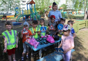 В Шарыпово в детских садах прошла акция «Безопасная мобильность»