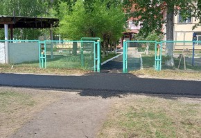 Тротуар возле «Чебурашки» отремонтировали