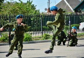 Об открытии клуба «Юный десантник»
