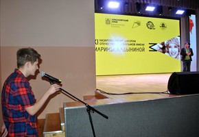 С шарыповцами встретились актер Эвклид Кюрдзидис и режиссер Тимофей Жалнин