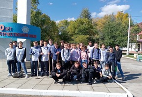 Сентябрь - месяц субботников